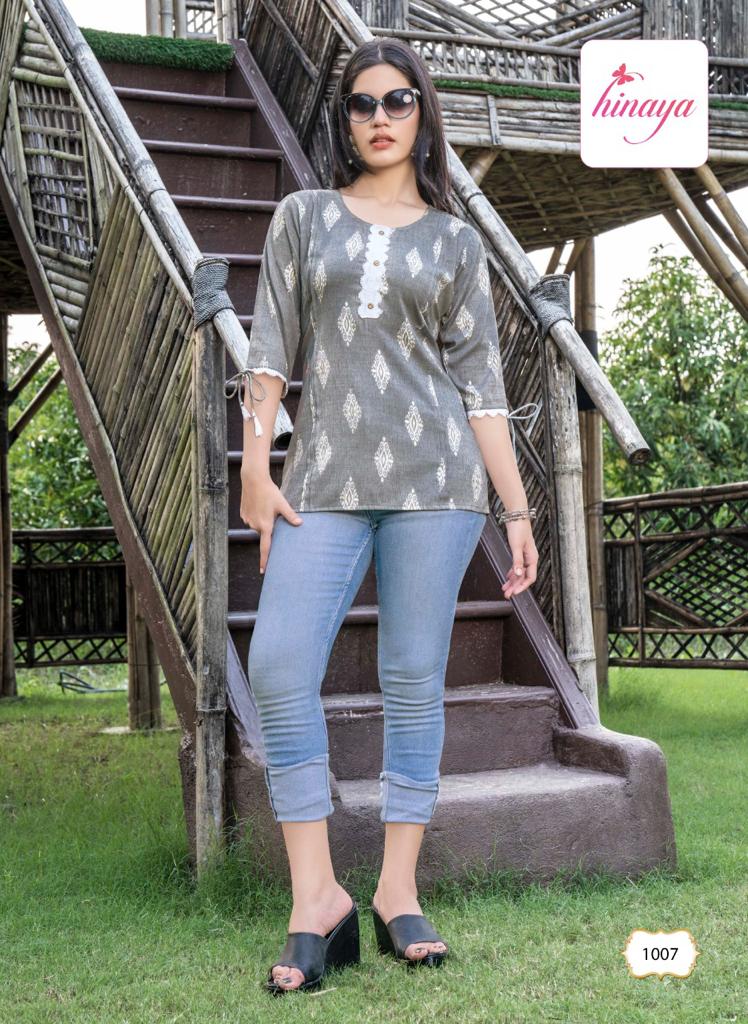 Hinaya Nora 2 Western Wear Wholesale Rayon Ladies Top Catalog